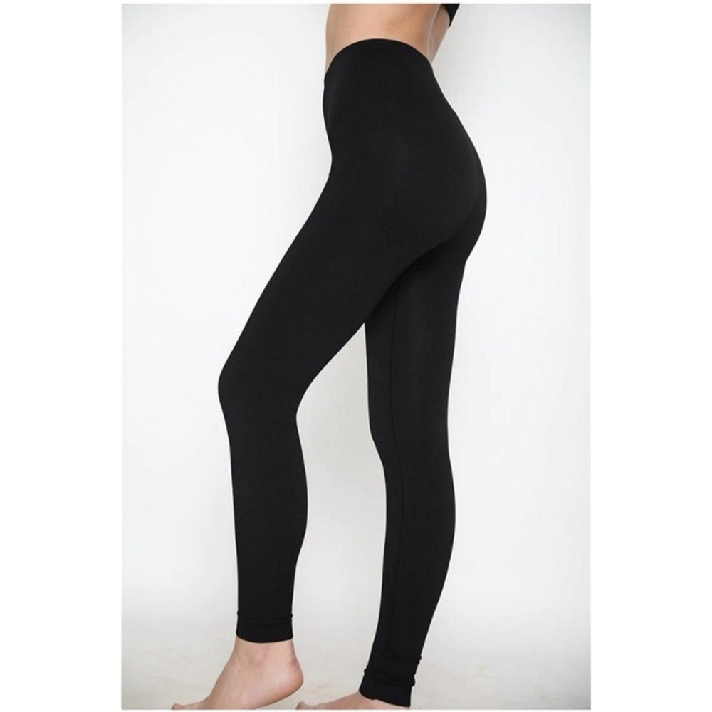 NWOT Flexure Bodywear XS Black Leggings 98401